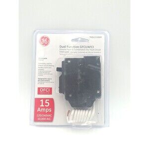 GE THQL1115DFP Single Pole Circuit Breaker